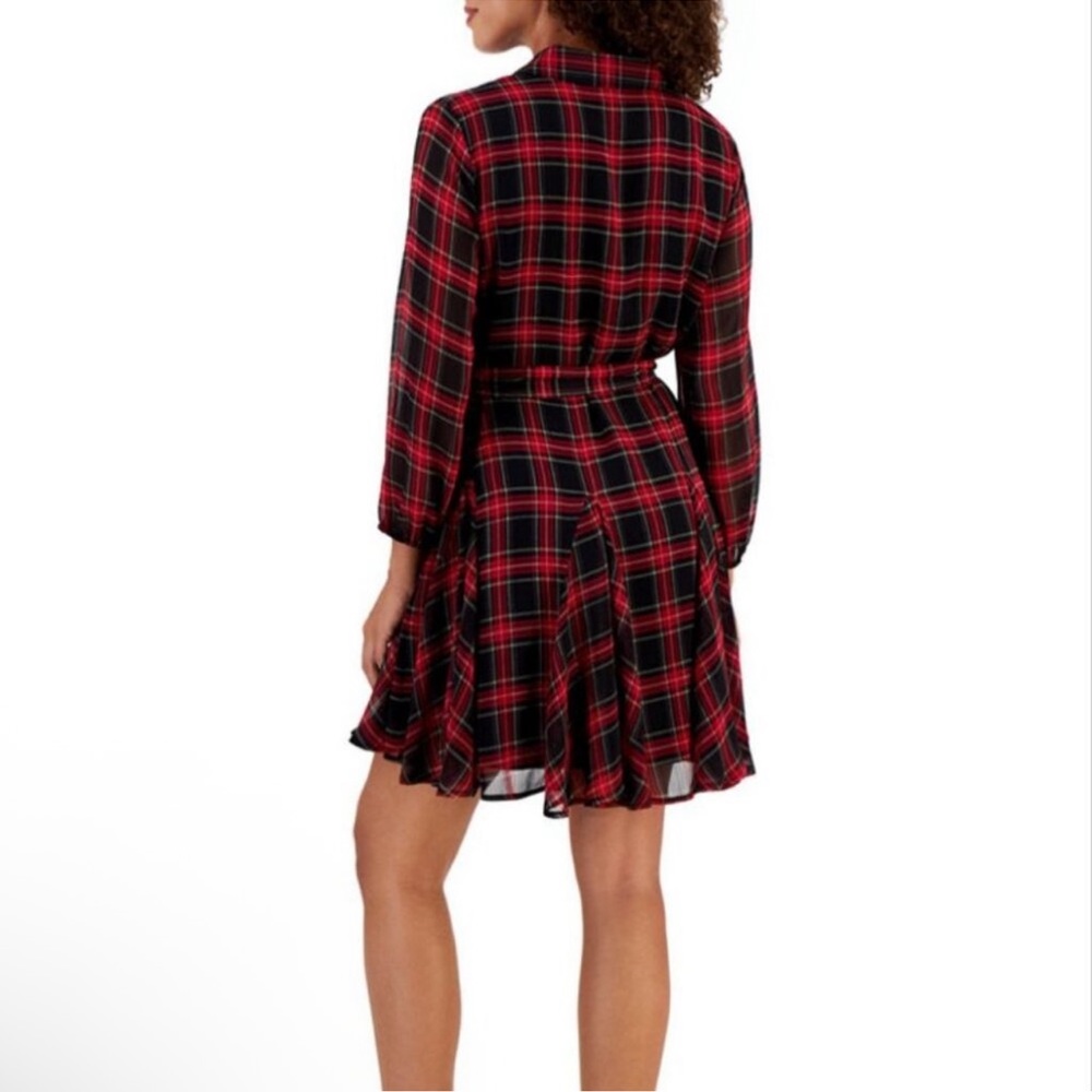 Tommy Hilfigure| plaid shirt dress - Picture 13 of 13